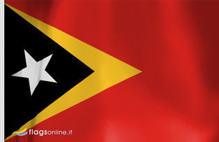 East of Timor Table Flag