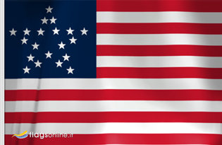 Bandera US Grand Star 1818 - 1819