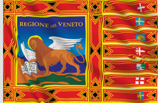 Veneto Table Flag