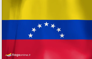 Venezuela 1930-1954 Table Flag