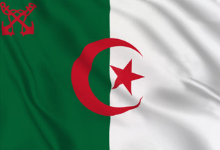 Bandera Argelia Marina Militar