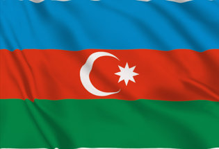 Flag Azeirbaigian