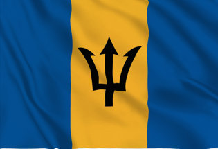 Flag Barbados