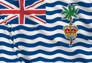 Flag British Indian Ocean