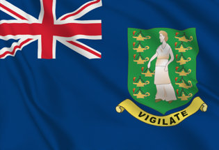 Bandera Islas Virgenes Britanicas