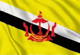 Flag Brunei