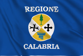 Flag Calabria