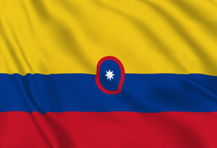 Bandera Colombia marina mercante