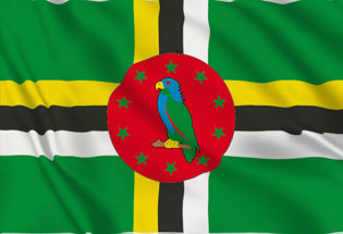 Flag Dominica