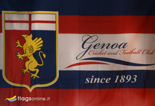 Bandera CFC Genoa Oficial