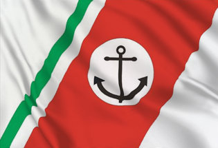 Flag Italian Coastguard