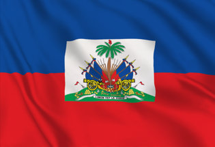 Bandera Haiti de Estado