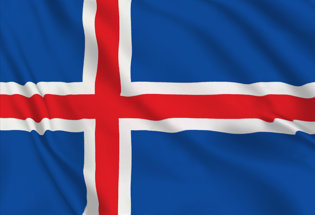 Flag Iceland