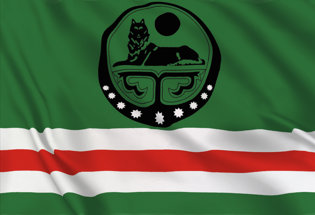 Flag Chechen Republic of Ichkeria