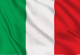 Bandera Italia