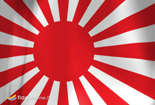 Bandera Japon-Marina