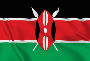 Flag Kenya