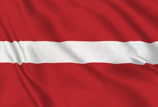 Flag Latvia