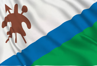 Flag Lesotho