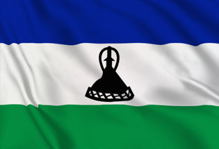 Bandera Lesoto 2006