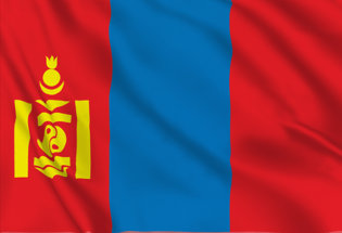 Flag Mongolia