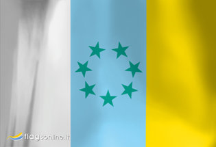 Flag Canarian Nation