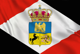 Bandera Reino Napoleonico de Napoles 1808