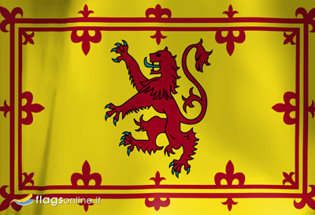 Bandera Estandarte Real de Escocia