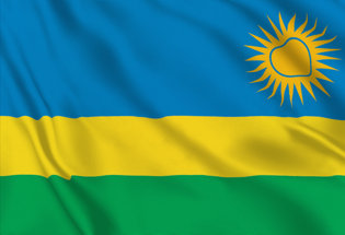 Bandera Ruanda