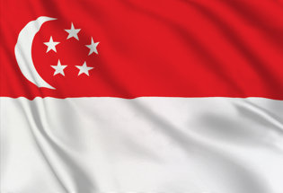 Bandera Singapur