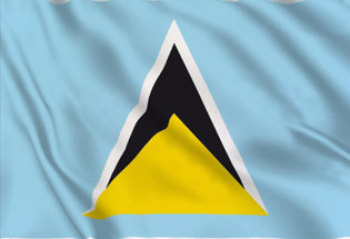 Saint Lucia Flag