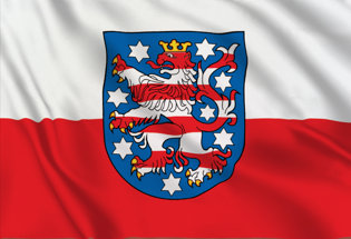 Flag Thuringia