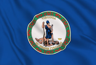 Flag Virginia