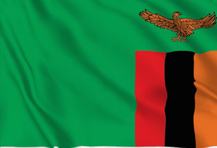 Flag Zambia