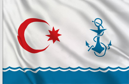 Flag Azeirbaigian Naval Ensign