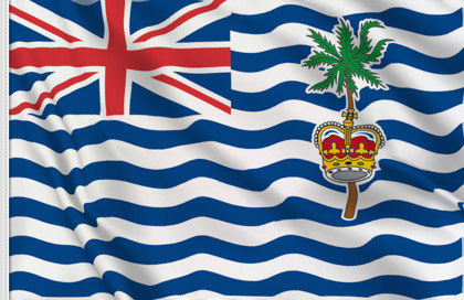 Bandera Oceano Indiano Britanico