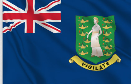Bandera Islas Virgenes Britanicas