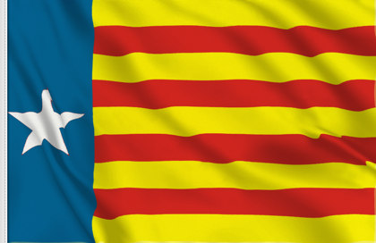 Flag Estelada valenciana