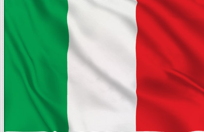 Bandera Italia