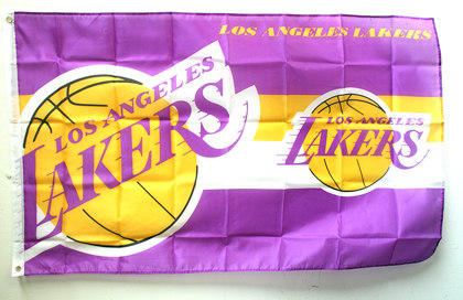 Flag Los Angeles Lakers