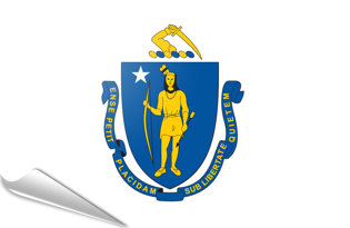Pegatinas adesivas Massachussetts