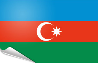 Pegatinas adesivas Azerbaiyan