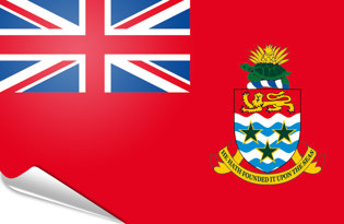 Pegatinas adesivas Cayman Islands Civil Ensign