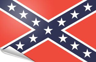 Pegatinas adesivas Confederate