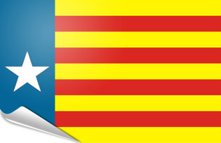 Pegatinas adesivas Estelada valenciana