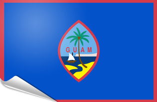 Pegatinas adesivas Guam