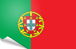 Adhesive flag Portugal