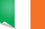 Adhesive flag Ireland