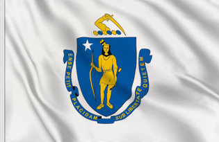 Flag Massachussetts