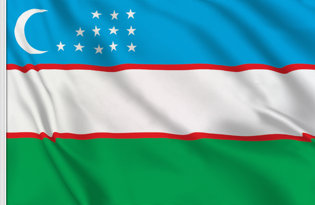 Flag Uzbekistan